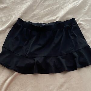 Tail Black Pleated Tennis Skirt with built in shorts